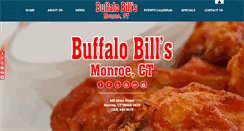 Desktop Screenshot of buffalobillsofmonroe.com